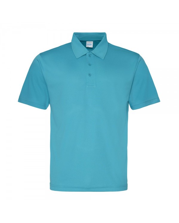 Sky blue polo shirt