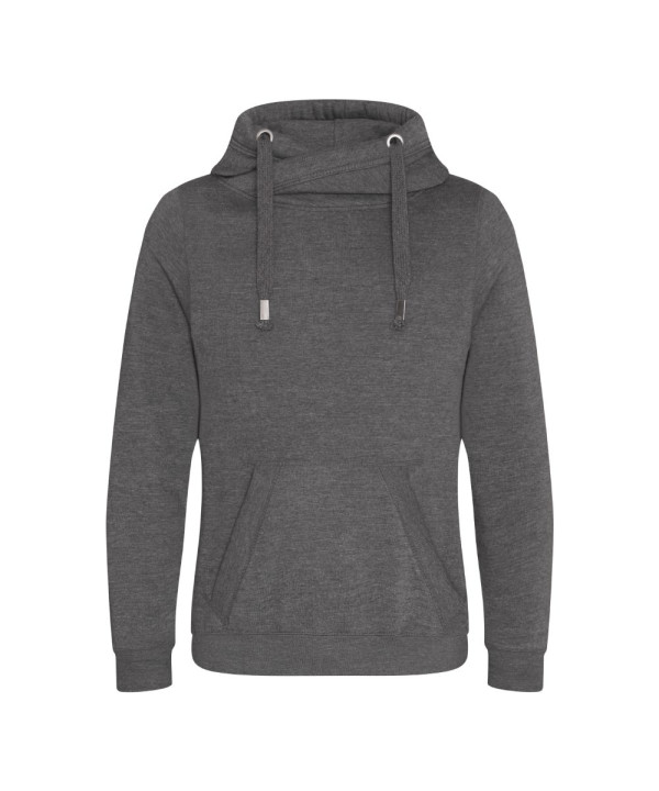 Cross Neck Hoody