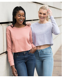 Ladies Cropped Sweat