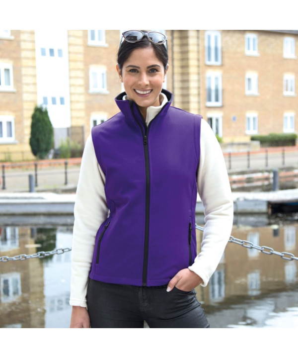 Ladies Softshell Bodywarmer
