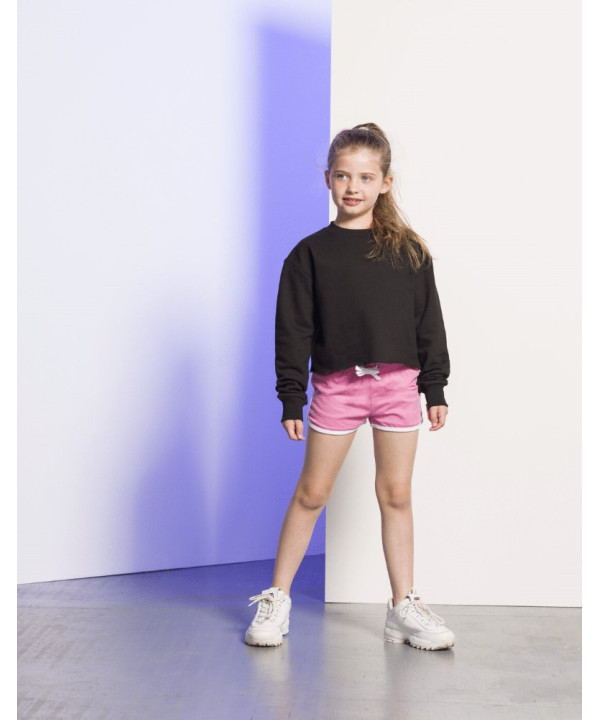 Kids Cropped Slounge Sweat Kids Cropped Slounge Sweat