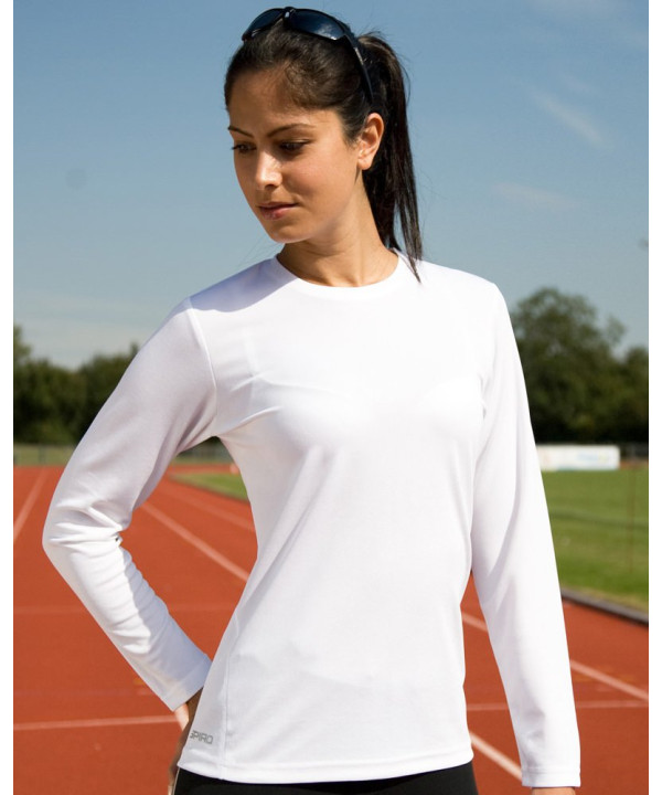Ladies Quick Dry Long Sleeved T-shirt