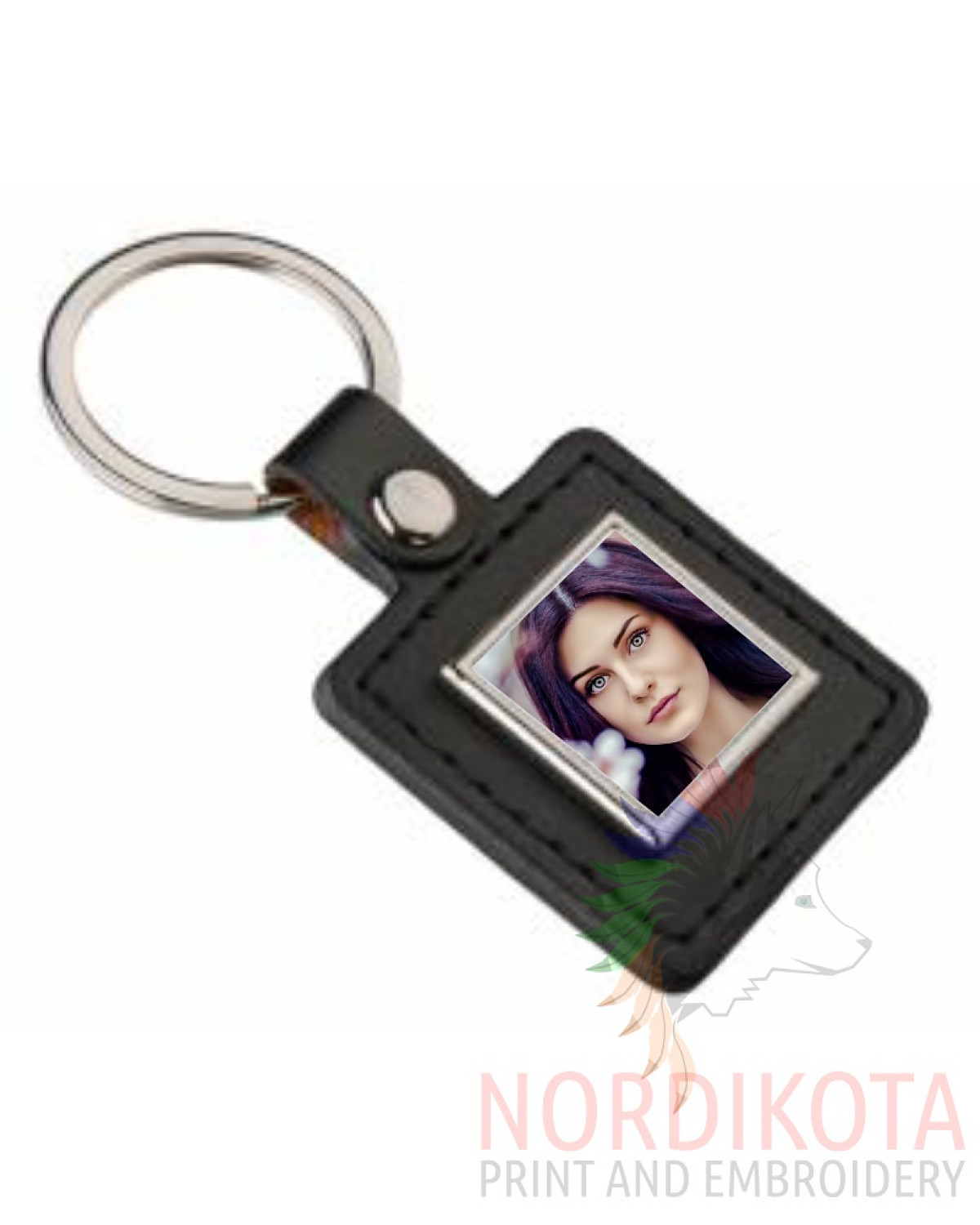Square Keyring Keyring - Square Shape