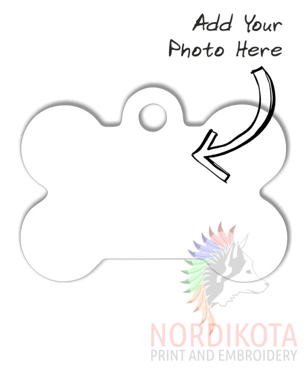 Dog Tag - Bone Shaped Dog Tag - Bone Shaped