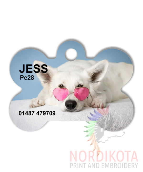 Dog Tag - Bone Shaped Dog Tag - Bone Shaped