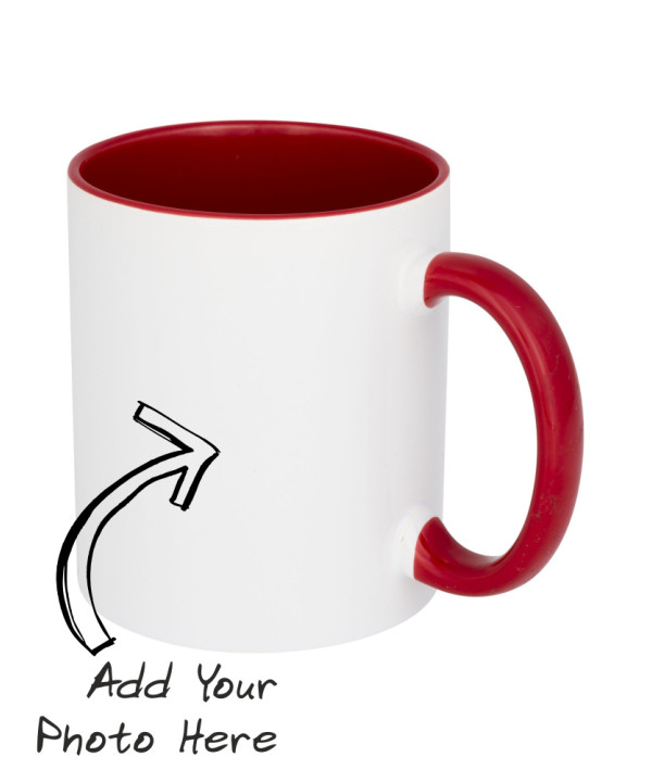 Red Handle + Inside Mugs Red Handle + Inside Mugs