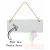 Wooden Hanging Sign (28x10cm)