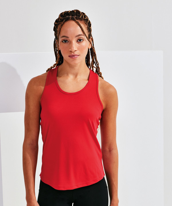 Ladies slim racerback vest