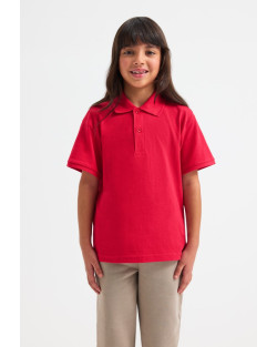 Childrens Active Cotton Poloshirt
