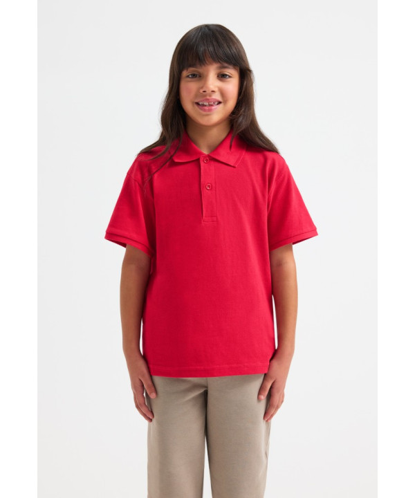 Childrens Active Cotton Poloshirt