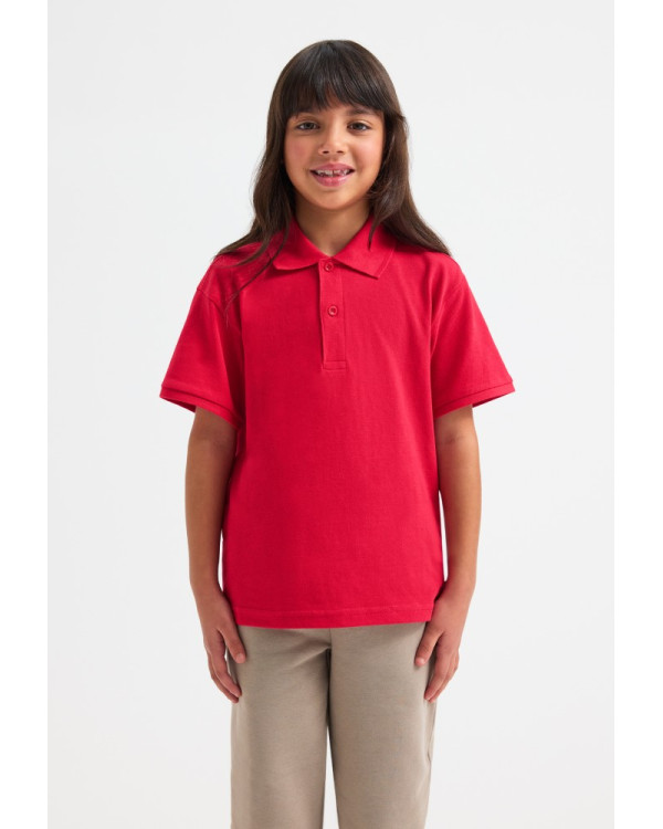 Childrens Active Cotton Poloshirt