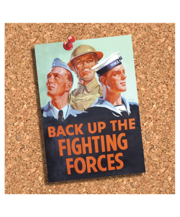 Back Up WWII Coaster Back Up WWII Coaster