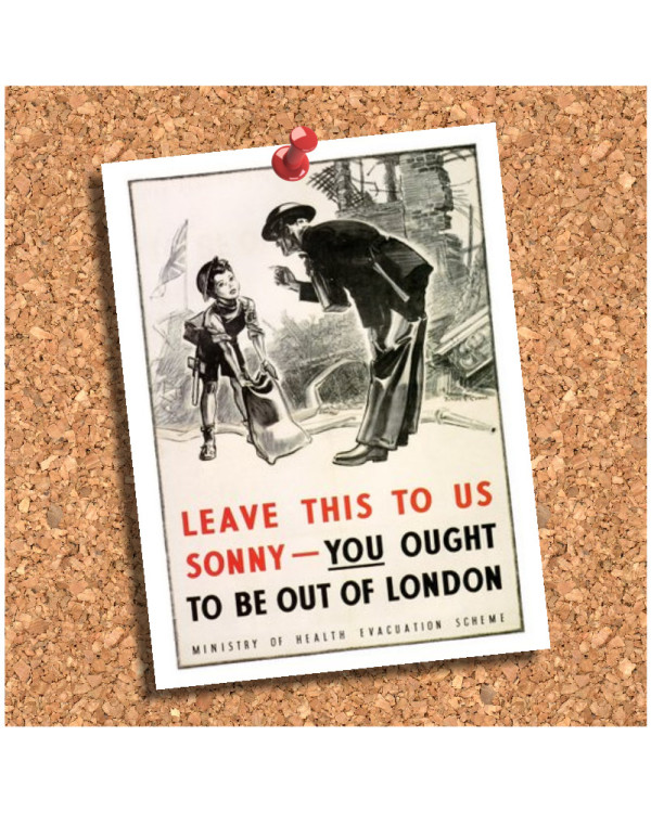 Leave This WWII Coaster