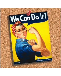 We Can Do It WWII Coaster