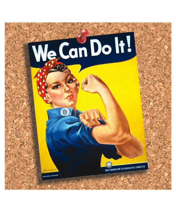 We Can Do It WWII Coaster