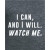 I Can & I Will I Can & I Will