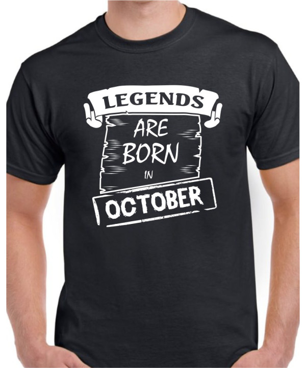 Legends are born in October