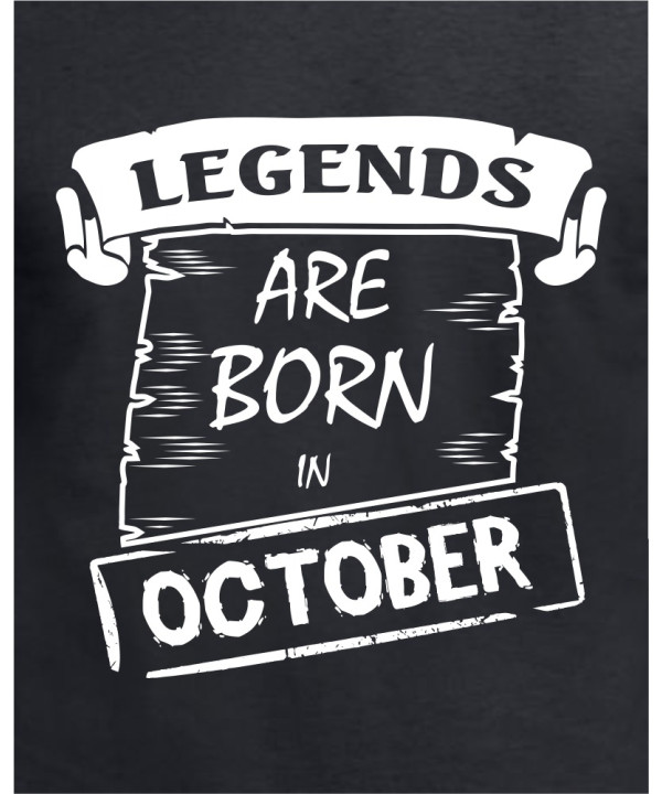 Legends are born in October