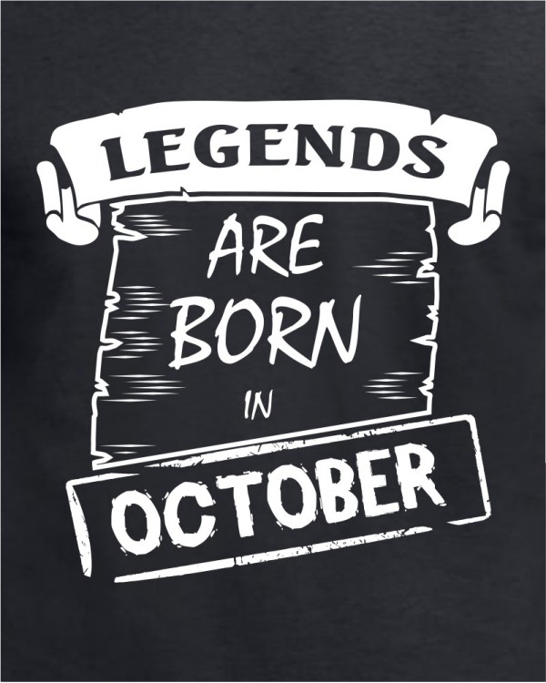 Legends are born in October
