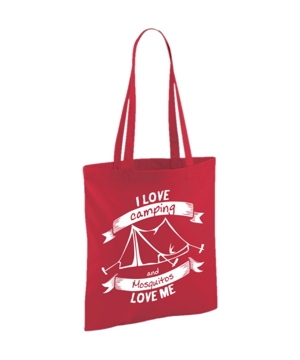 I Love Camping Tote