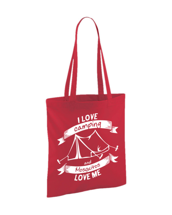 I Love Camping Tote