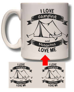 I Love Camping Mug