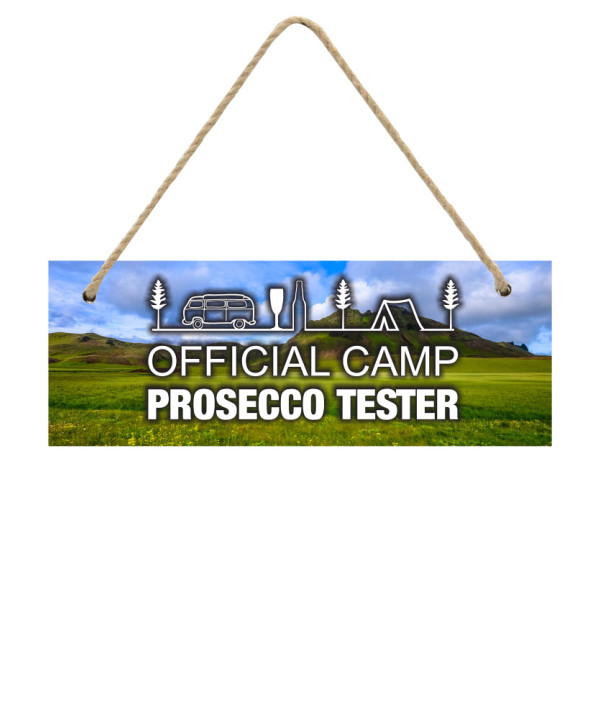 Prosecco Tester Sign