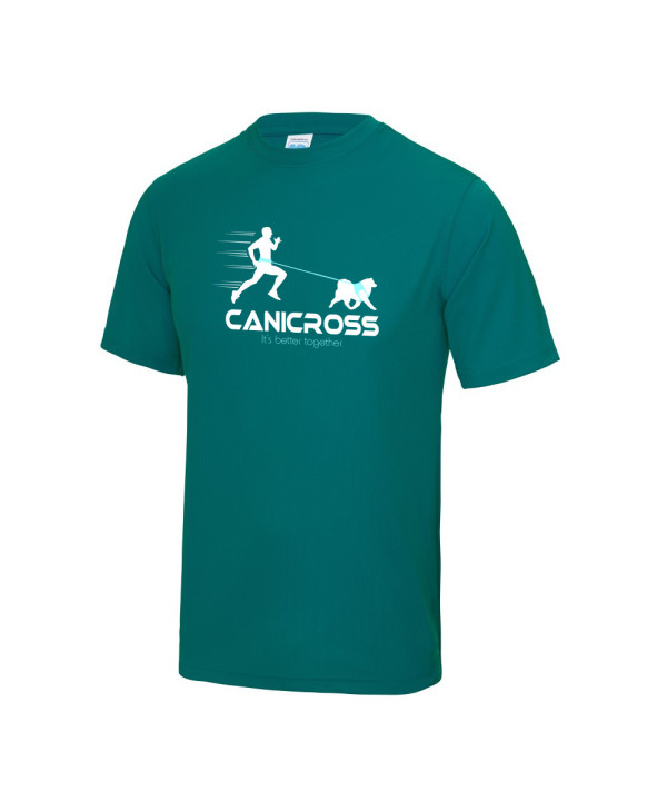 Canicross Samoyed