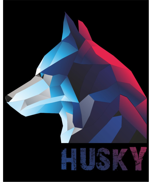 Abstract Husky Abstract Husky