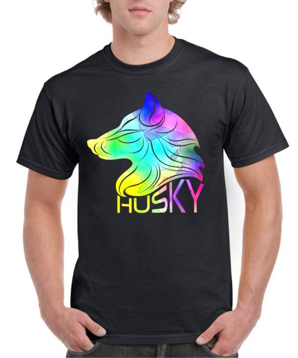 Abstract Rainbow Head