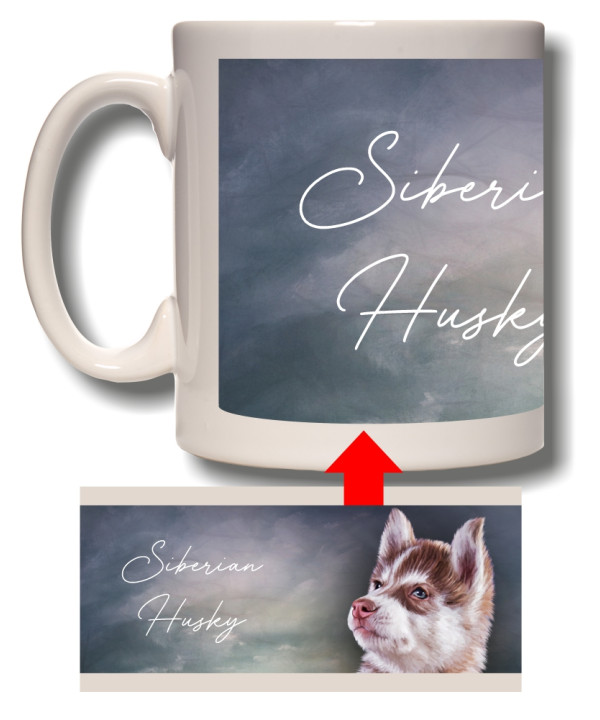 Siberian Husky Puppy Mug