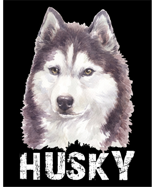 Red Husky Watercolour Red Husky Watercolour