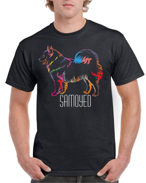 Abstract Samoyed