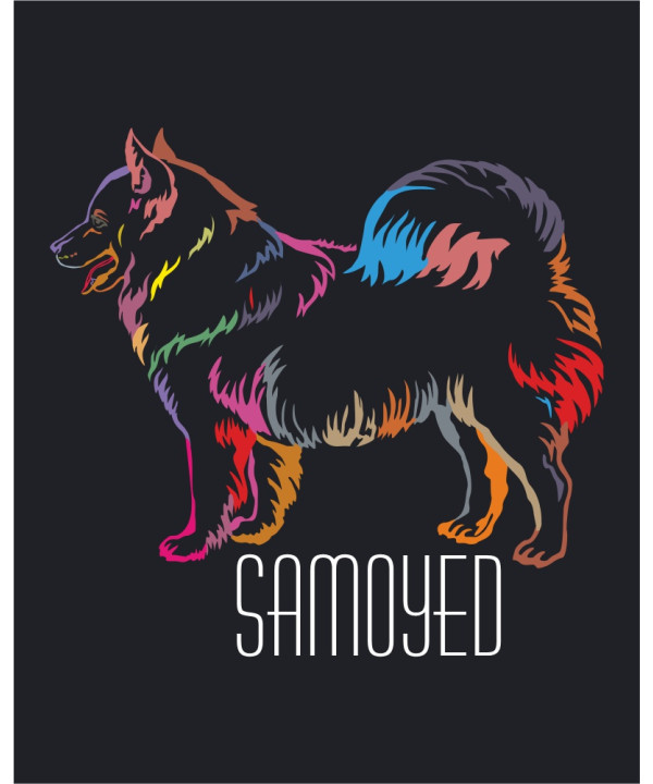 Abstract Samoyed Abstract Samoyed