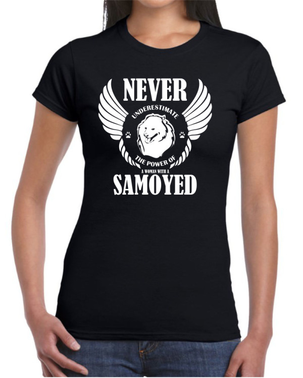 Power of a woman - Samoyed