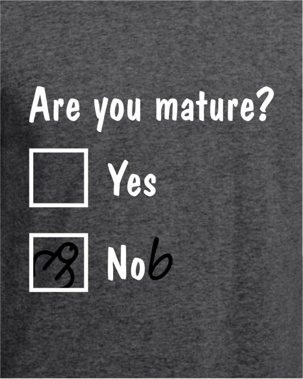 Are You Mature