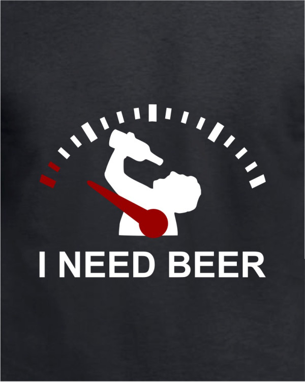 I Need Beer - Male