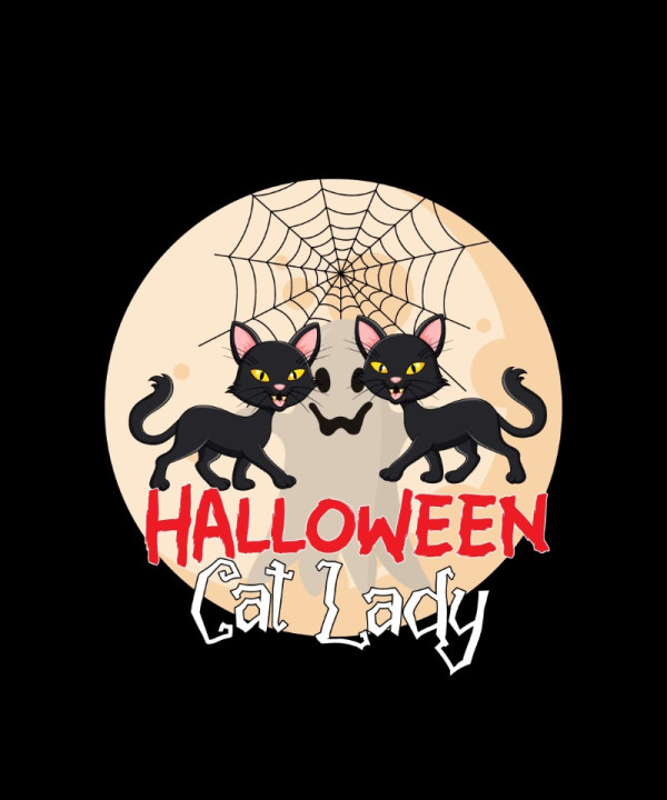 Halloween Cat Lady