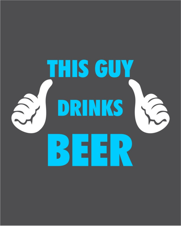 This Guy Drinks Beer
