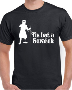 Tis but a scratch Tis but a scratch