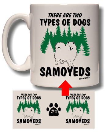 Samoyed Types 2 Types - Samoyed Mug