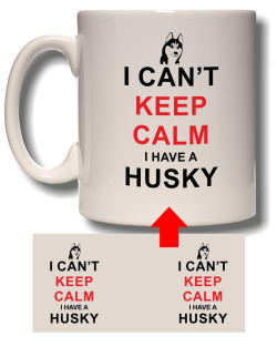 KC:I Have a Husky Mug