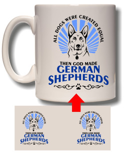 God Made GSDs Mug