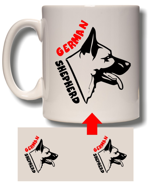 GSD Head Mug