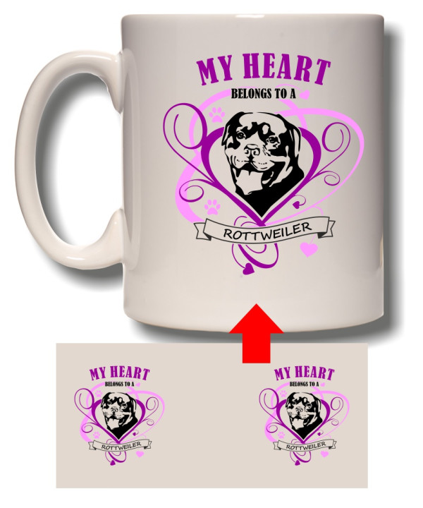 My Heart - Rottweiler Mug My Heart - Rottweiler Mug