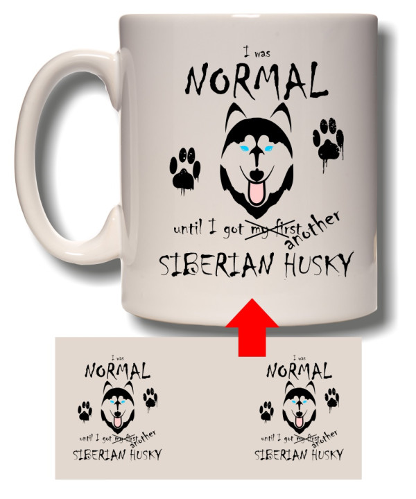 I Was Normal - Husky Mug I Was Normal - Husky Mug