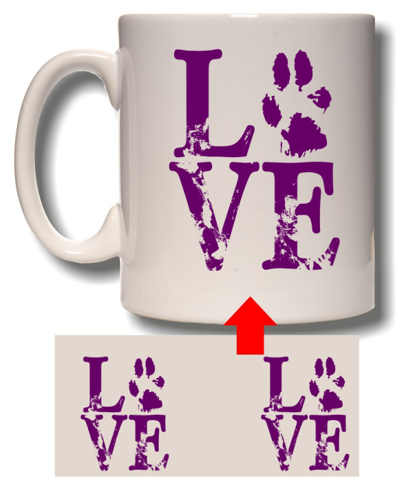 Love Paw Mug Love Paw Mug