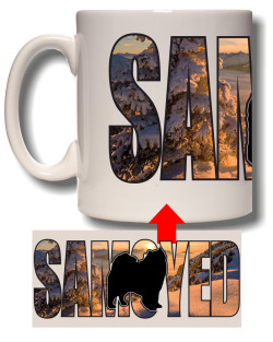 Samoyed Photo Mug