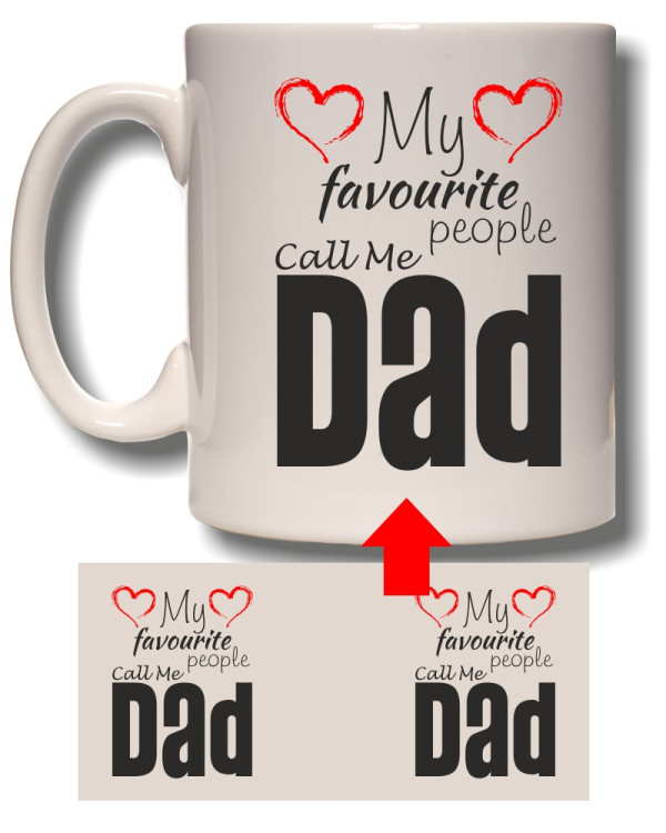 My Favourite - Dad Mug