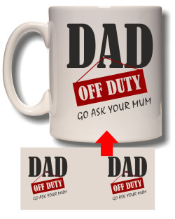 Off Duty Dad Mug